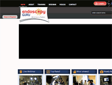 Tablet Screenshot of endoscopyguru.com